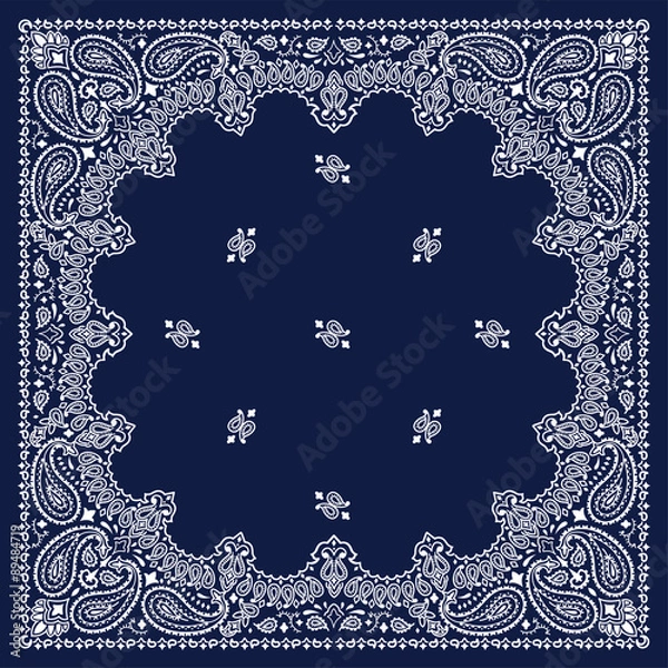 Obraz Blue Bandanna
