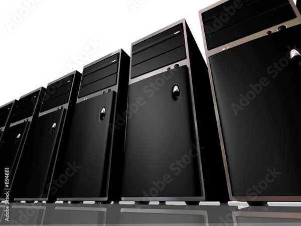 Obraz server farm