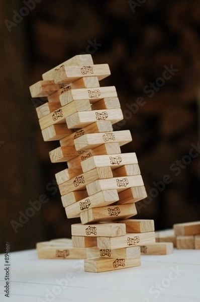 Fototapeta jenga