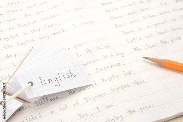 Fototapeta 英語教育イメージ