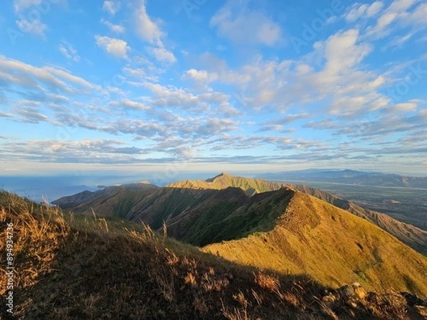 Obraz sunrise in the mountain