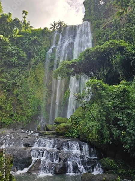 Obraz waterfall in the forest