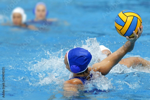 Obraz Męska koszulka polo do wody