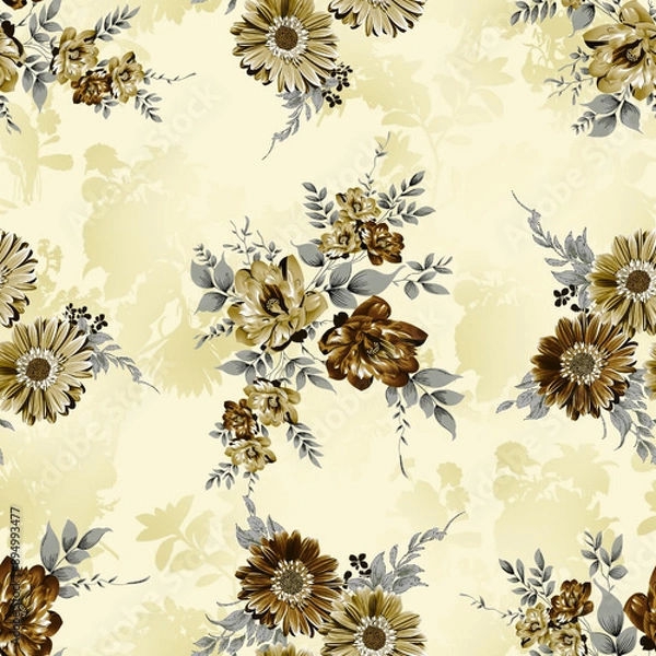 Obraz seamless floral background