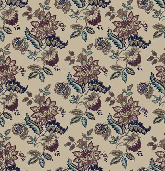 Obraz seamless floral background