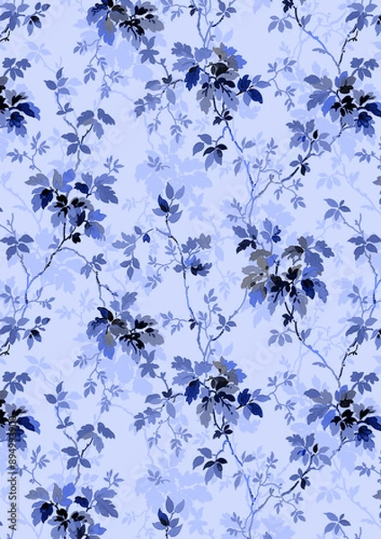 Obraz blue background