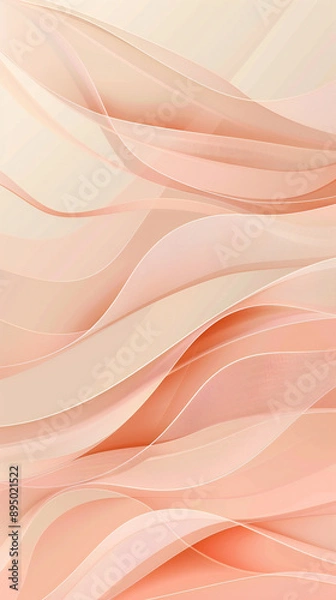 Fototapeta A minimalist light background illustration