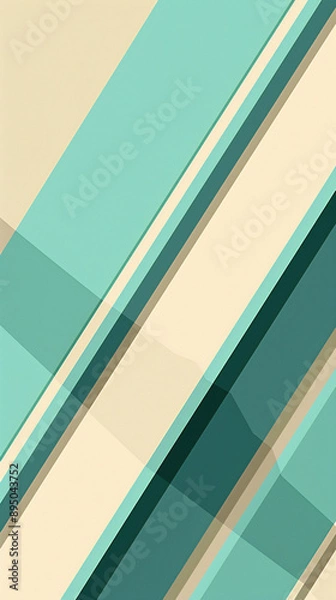 Obraz A turquoise and background illustration