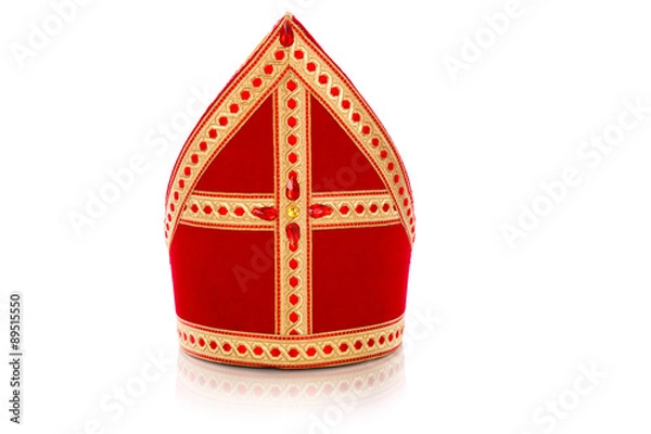 Fototapeta Mijter of sinterklaas