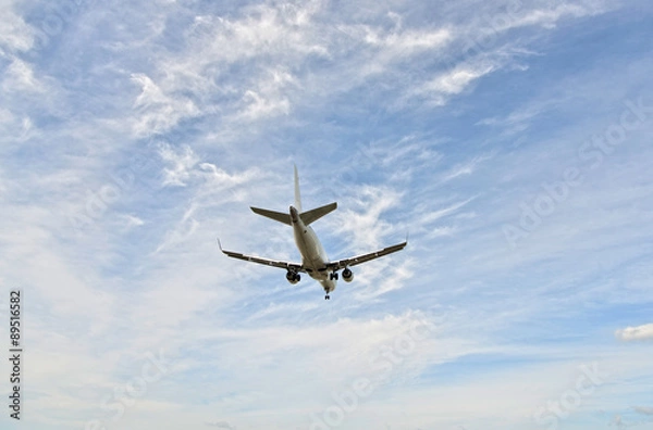 Fototapeta 離陸する航空機