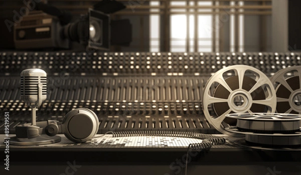 Fototapeta Sprzęt studyjny