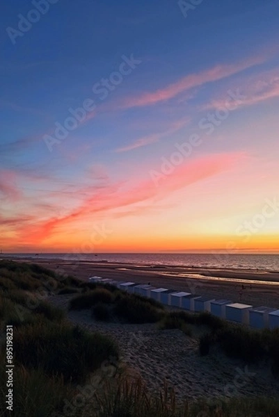 Obraz sunset over the sea