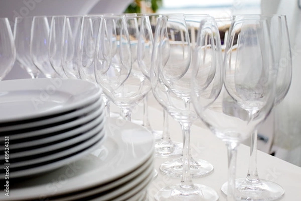 Obraz dishes at the buffet