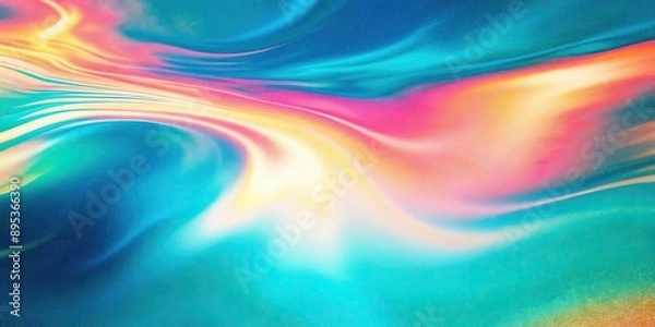 Obraz Abstract painting representing flowing water