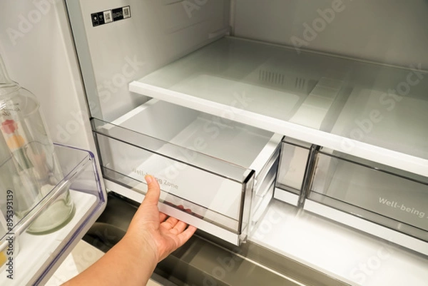 Obraz Inside the refrigerator
