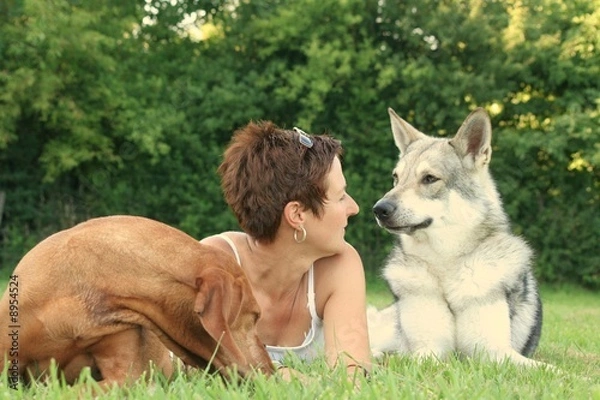 Obraz Babette mit Aisha und Siwan 9