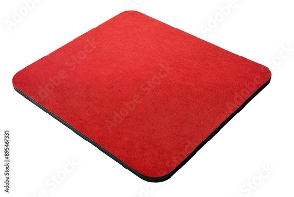 Fototapeta Gaming Mouse Pad with RGB Lighting isolated on transparent background