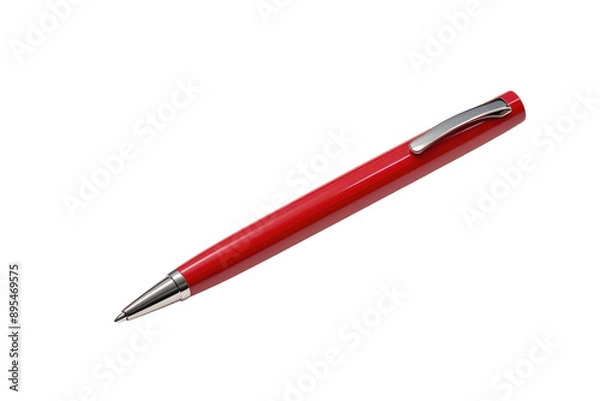 Fototapeta Plastic Pen with Twist Action and Slim Profile for Professional Use isolated on transparent background