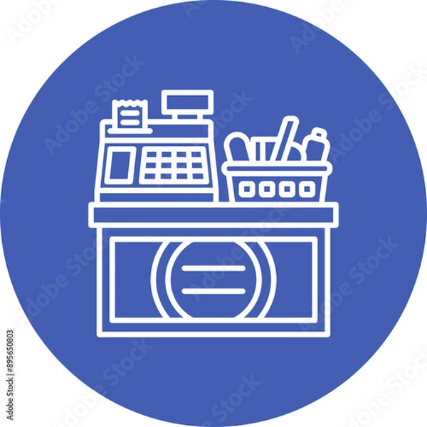 Fototapeta Counter Icon