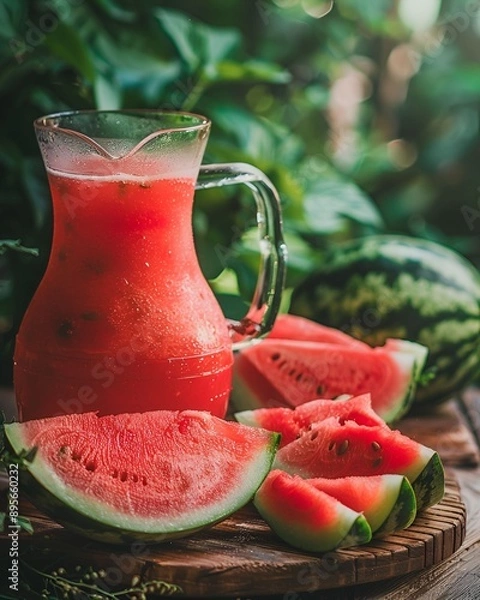 Obraz watermelon juice