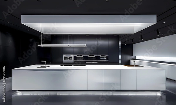 Fototapeta modern kitchen interior