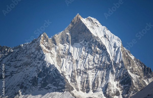 Fototapeta the Machapuchare in nepal