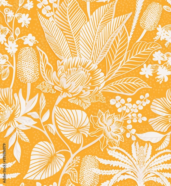 Obraz seamless pattern with flowers