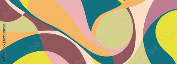 Fototapeta abstract background for design.Template banner and cover for social media ad, template special promo new arrival sale.