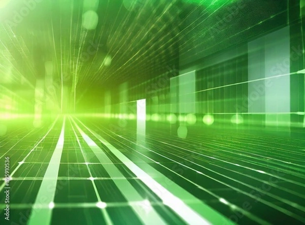 Obraz Green Technology Background