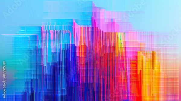 Fototapeta Abstract colorful background