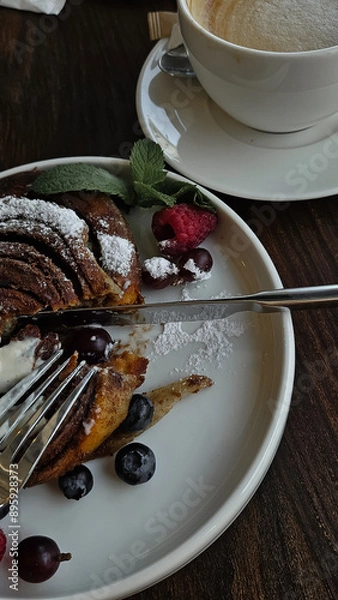 Obraz coffee and cake