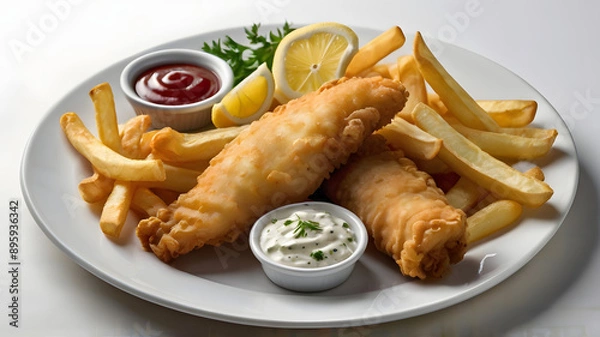 Obraz fish and ships