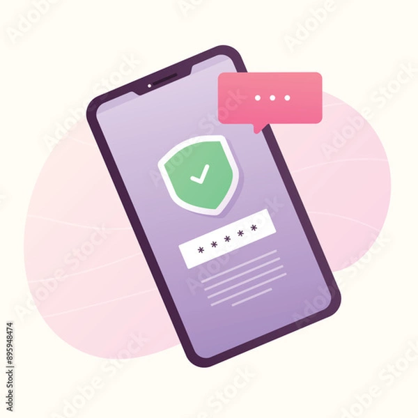 Fototapeta mobile and email verification otp