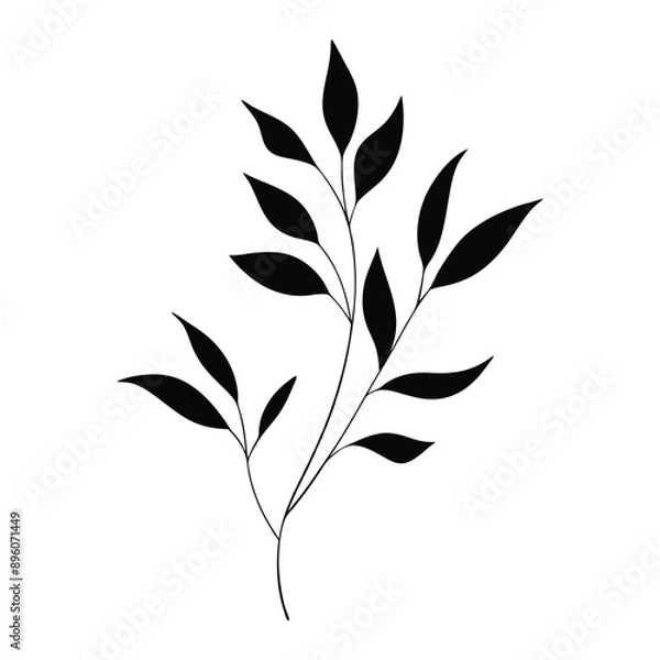 Fototapeta Botanic tree vector