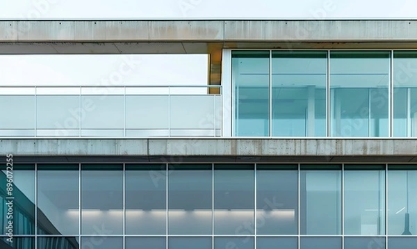 Fototapeta Modern Office Building Architecture