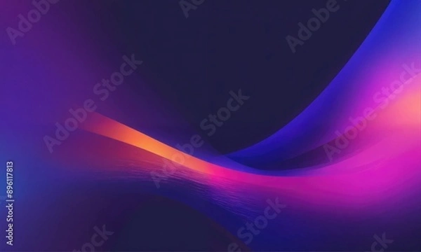 Fototapeta blurry abstract gradient with colors #00b8f4 to #ffa67a