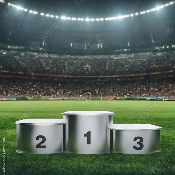 Obraz victory podium