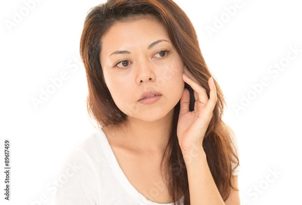 Fototapeta くつろぐ女性