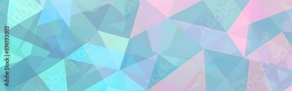 Fototapeta Luminous Fragments Geometric abstract background wallpaper
