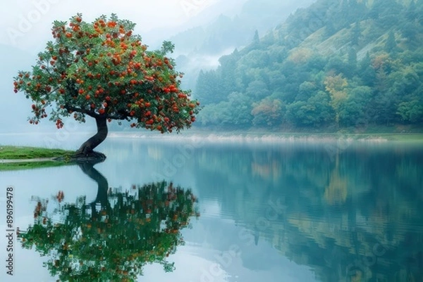 Obraz tree in the lake