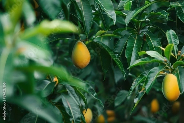Fototapeta lemon in the garden
