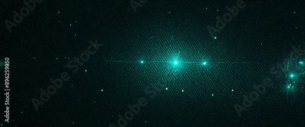 Obraz Dark and abstract green turquoise pattern in a void