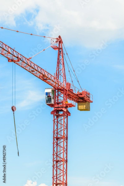 Obraz Construction site building