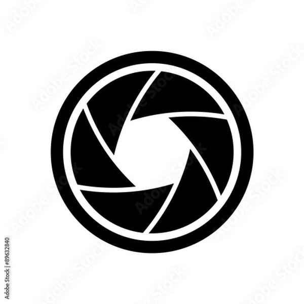 Fototapeta Photography Medium Aperture Icon