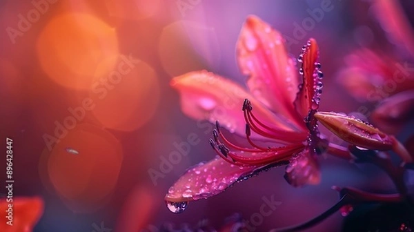 Obraz Nature Landscape Macro Wallpaper Abstract Objects Miscellaneous : Generative AI