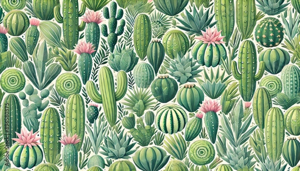 Obraz Cactus Pattern
