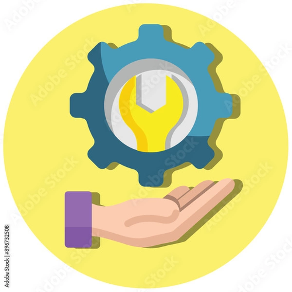 Fototapeta It Service Icon