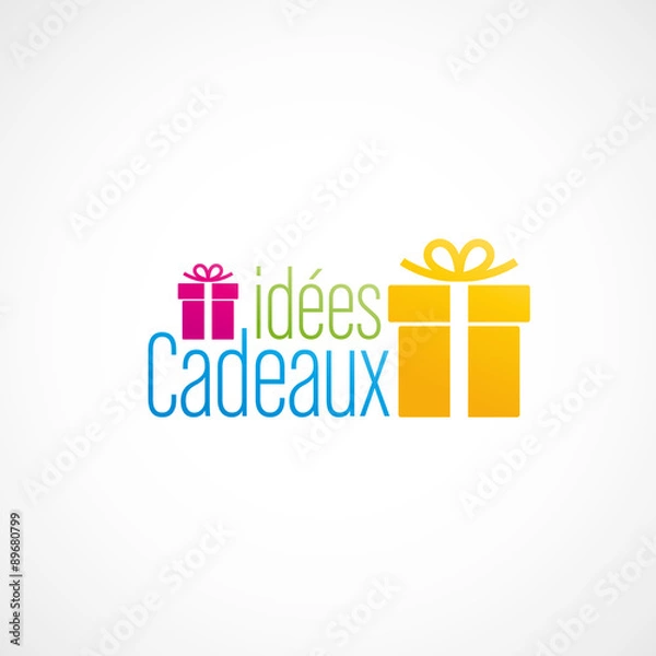 Fototapeta idées cadeaux