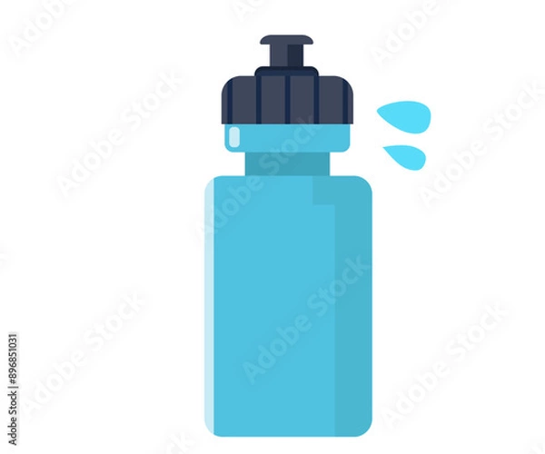 Obraz 水筒。水のボトル。ベクターイラスト
