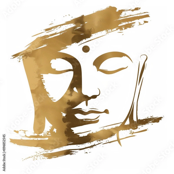 Obraz minimalist buddha